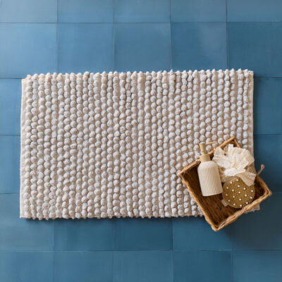Bathroom rug | HADIYA | grey | 50x80 cm | 703201