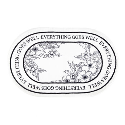 Bathroom rug | PUELLA | microfibre | 50x80 cm | 703942