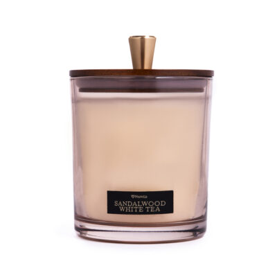 Scented candle | WOODY BLEND | Sandalwood White Tea | 380 g | 705199