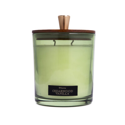 Scented candle | WOODY BLEND | Cedarwood Vanilla | 380 g | 705212