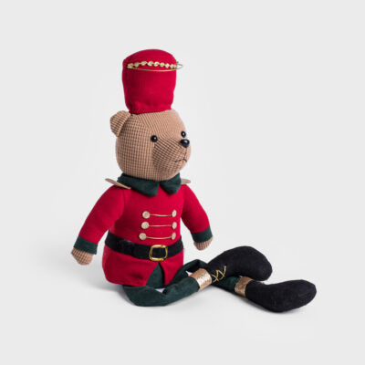 GNOME | GUSTI | Гном-медведь Щелкунчик в красной одежде, ножки-телепузики | 46 см | XM24 | | 705496