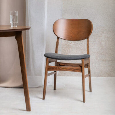 Chair | NERGU | brown | 46x54.2x80 cm | 711893
