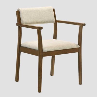 Zestaw 2 krzeseł | PAHKEL | z drewna kauczukowego | 56,5x62,5x84,5 cm | 718472