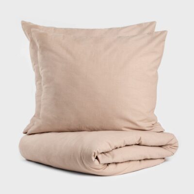 Постельное белье | GOSSY | хлопок бежевый | 160x200 + 2*70x80 см | 729492