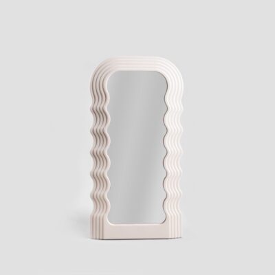 Mirror | COSIMO | in irregular ecru frame | 70x37x3,3cm | 735240