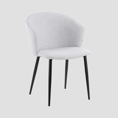Chair | LUJO | Grey | 56.5x59x81 cm | 738081
