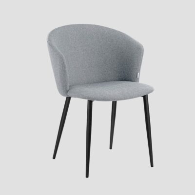 Chair | LUJO | Dark grey | 56.5x59x81 cm | 738098