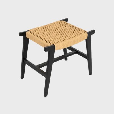 Stool | NOVUM | Black | 52x34x42 cm | 739538