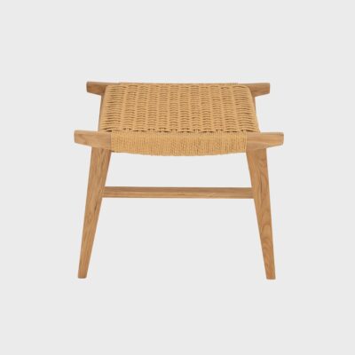 Stool | NOVUM | Natural | 52x34x42 cm | 739545