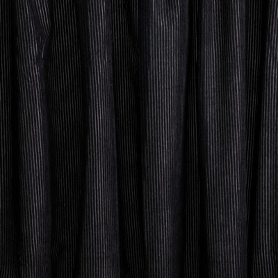 Штора | VELAS | Бархат, имитирующий вельвет, черный | 140X250CM | 742507