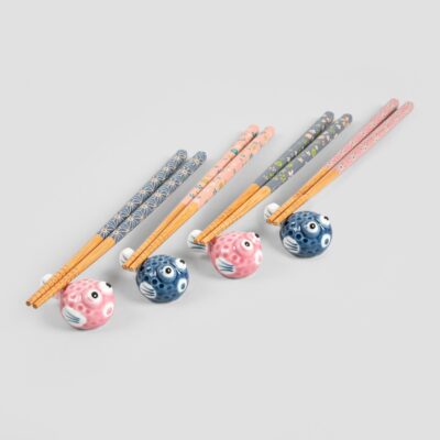 Набор | KIOTO | палочек для суши с блюдцами | 8 шт | 742941