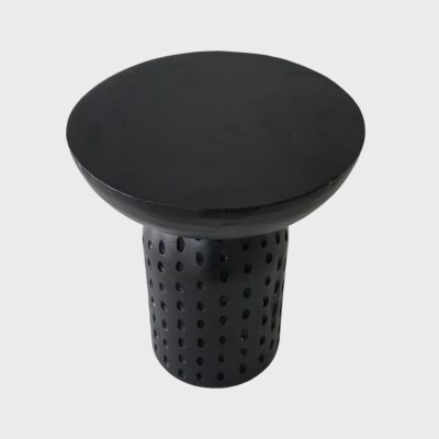 Coffee table | CHARME | wooden black | 37x37x42 cm | 744280