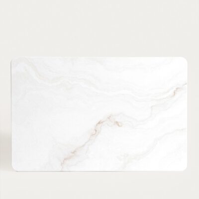 Bathroom mat | DITTA | diatomite with marble pattern beige | 39x60x0.9 cm | 747755