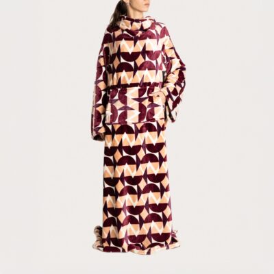 Одеяло для телевизора | CHERRY CHIC | с узорчатыми рукавами | 130x170 см | 749117