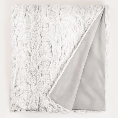 | MART | Одеяло из искусственного кроличьего меха серое | 150x200 см | 750588