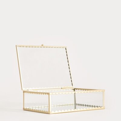 Шкатулка для украшений | GRAZIA | золото | 18x13x5,5 см | 752544