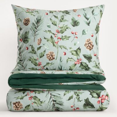 Duvet | AURORA | cotton in festive pattern | 220x200 + 2*70x80 cm | 758645