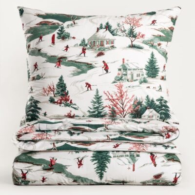 Bedding | CORTINA | cotton in festive pattern | 140x200 + 1*70x80 cm | 759130
