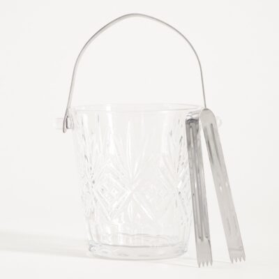 Стеклянное ведро | MIRRA | для льда | 0,9 л | 760433