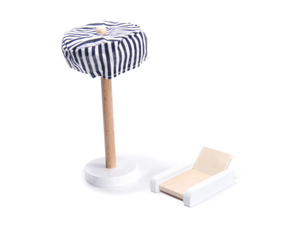 KX6201 Domek dla lalek MDF drewniany z akcesoriami LED 80cm czar KX6201 Domek dla lalek MDF drewniany z akcesoriami LED 80cm czar