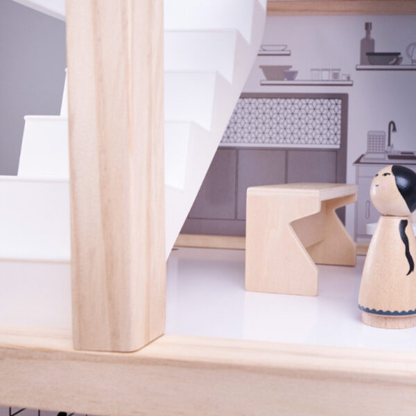 Domek-dla-lalek-drewniany-mebelki-80cm-bialy-szary-166643 Domek-dla-lalek-drewniany-mebelki-80cm-bialy-szary-166643