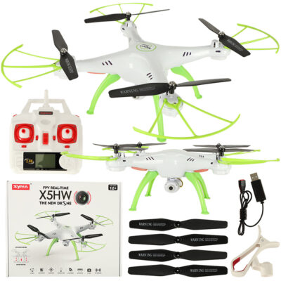 Syma X5HW RC дрон FPV камера WiFi 2.4GHz белый