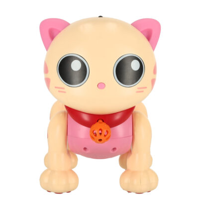 Интерактивная кошка дистанционное управление RC робот прыгает розовый