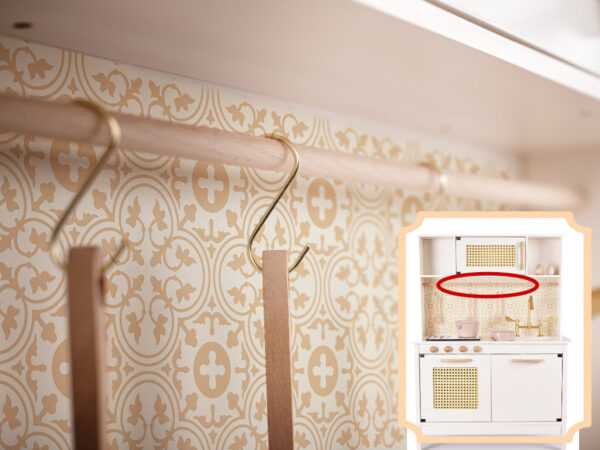 KX6284 Kuchnia drewniana MDF retro z akcesoriami BOHO 6 KX6284 Kuchnia drewniana MDF retro z akcesoriami BOHO 6