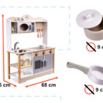 KX5548_1 Kuchnia drewniana MDF LULILO Kuko + akcesoria 3