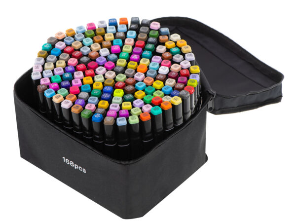 Markery-dwustronne-alkoholowe-w-etui-168-sztuk-1039302 Markery-dwustronne-alkoholowe-w-etui-168-sztuk-1039302