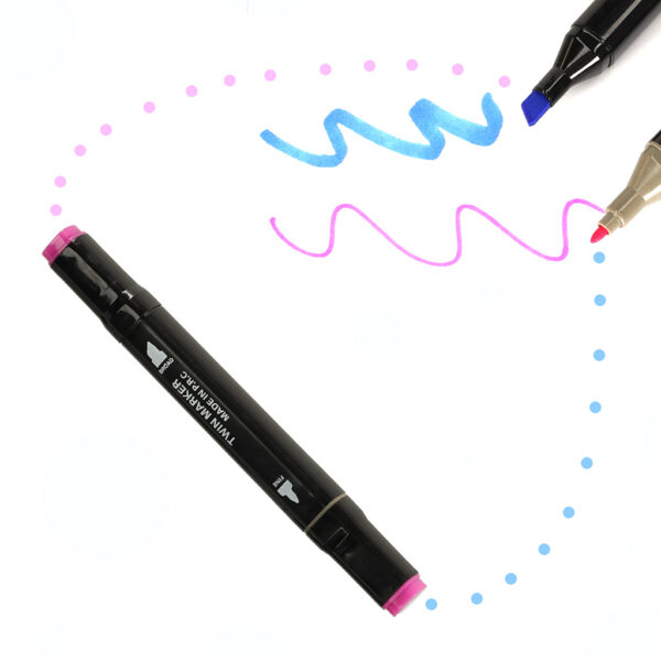 Markery-dwustronne-alkoholowe-w-etui-204-podstawka-134143 Markery-dwustronne-alkoholowe-w-etui-204-podstawka-134143