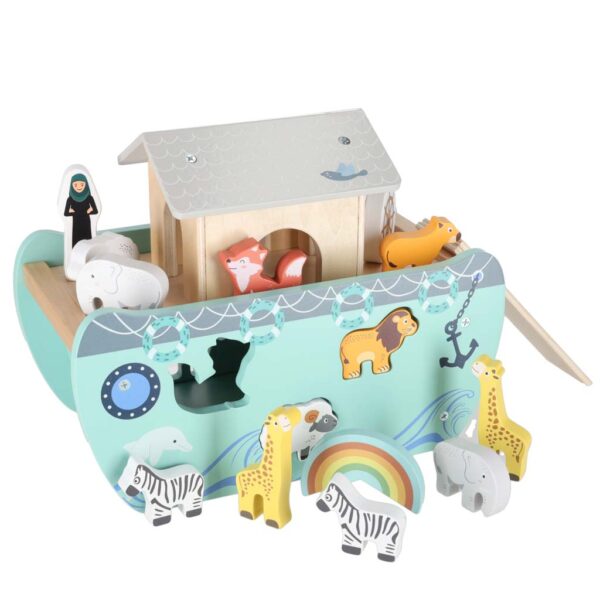 Sorter-drewniany-Lulilo-Arka-Noego-statek-zwierzatka-9-elementow-176575 Sorter-drewniany-Lulilo-Arka-Noego-statek-zwierzatka-9-elementow-176575