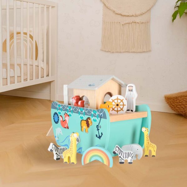 Sorter-drewniany-Lulilo-Arka-Noego-statek-zwierzatka-9-elementow-176579 Sorter-drewniany-Lulilo-Arka-Noego-statek-zwierzatka-9-elementow-176579