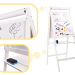 KX5924 Tablica magnetyczna kredowa + magnesy biała XXL 4-1