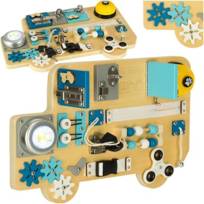 LULILO BUSO sensorās manipulācijas dēlis