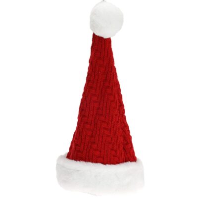 Шапка Санты DELUX 30x40CM
