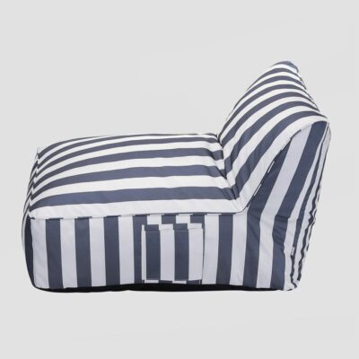 Couch | MARIS | in blue and white stripes | 102x72x65 cm | 744235
