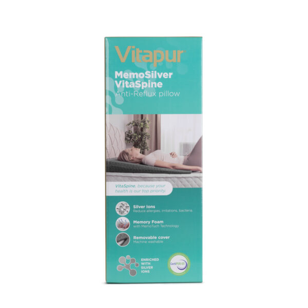 23355_07_Anti_Reflux_Pillow_MemoSilver_VitaSpine_WEB 23355_07_Anti_Reflux_Pillow_MemoSilver_VitaSpine_WEB