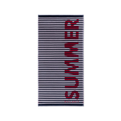 Beach towel Red Summer, 80 x 160 cm