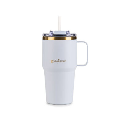 Thermal tumbler Rosmarino MegaCup Gold 580 ml – blue-gold