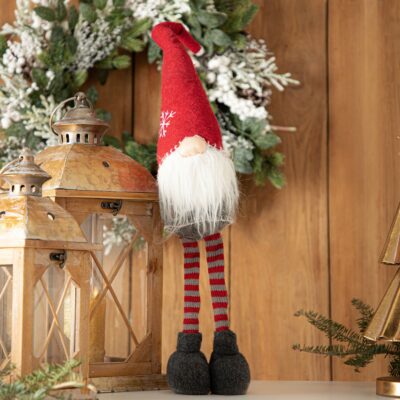 Гном | NICK | красный гном с телескопическими ножками | 73 см | XM23 945179