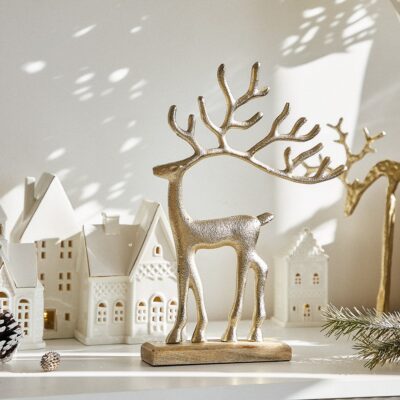 Reindeer | AGRI | decorative gold | 26 cm | 868424