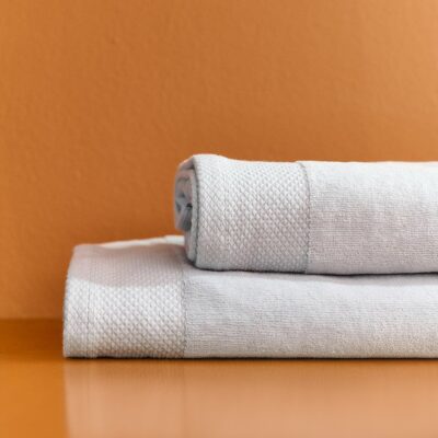 Towel | BOWIE | velour grey | 50x90 cm | 897707