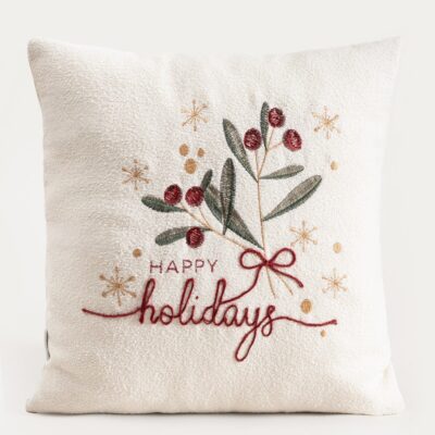 Pillowcase | MISTELE | with decorative pattern | 45x45 cm | 757280