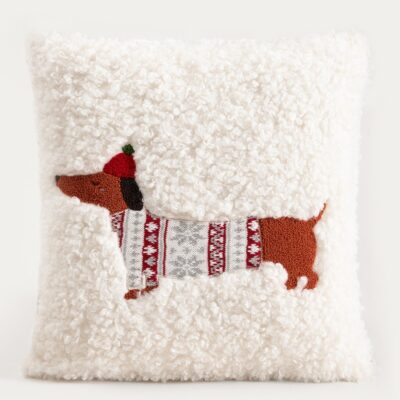 Pillowcase | MILLA | with dachshund | 45x45 cm | 758157