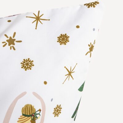 Bedding | LICOLA | microfibre in Christmas pattern | 220x200 + 2*70x80 cm | 758706