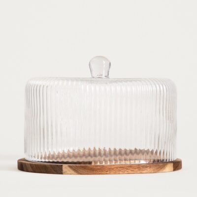 Блюдо | BARDO | с подставкой из акации | 18,5x27 см | 763274