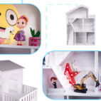 KX5547 LULILO Półka regał domek na książki CALLA XXL 2