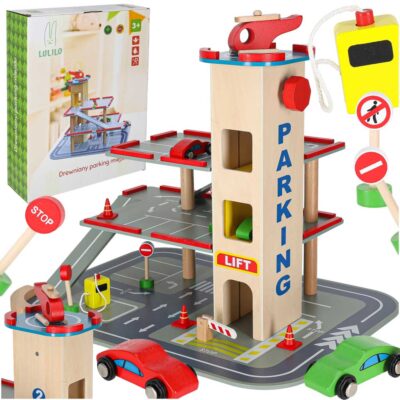 LULILO BENINO wooden garage bunk parking lot