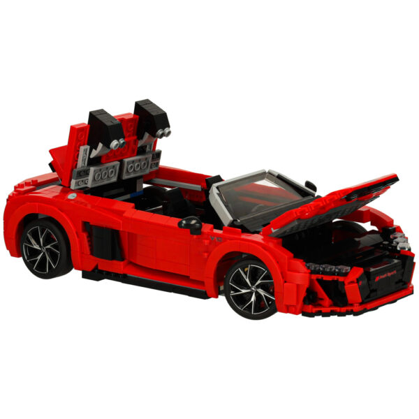 Samochod-Rastar-93800-AUDI-R8-Spyder-1-14-klocki-1440-el-163687 Samochod-Rastar-93800-AUDI-R8-Spyder-1-14-klocki-1440-el-163687